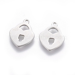 Pendentifs en acier inoxydable 201 résistant au ternissement&nbsp;STAS-L232-023P