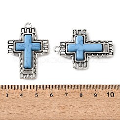 Pendentifs de turquoise synthétique&nbsp;GG-XCP0001-02