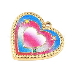 Pendentifs en acier inoxydable 304 émaillés&nbsp;STAS-Z186-12G-01