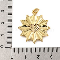 Cremagliera placcatura micro ottone spianare pendenti zirconi&nbsp;X-KK-C074-56G