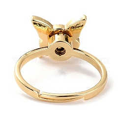 Anello di fidget a farfalla per alleviare lo stress da ansia&nbsp;RJEW-P024-01D