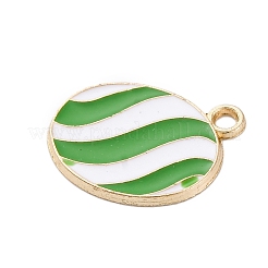 Noël pendentifs émail en alliage&nbsp;LS-ENAM-S027-01A-G