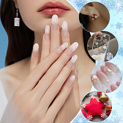 Paillettes/cabochon di glitter per nail art in plastica&nbsp;MRMJ-PH0003-22