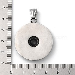 Ionenplattierung (IP) 304 Edelstahlanhänger&nbsp;STAS-D014-04AG