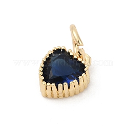 Colgante micropavé cubic zirconia de latón&nbsp;KK-H204-01KCG-M