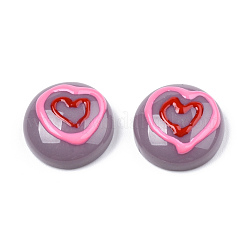 Undurchsichtige Harz-Email-Cabochons&nbsp;CRES-N031-025