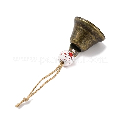 Adornos colgantes de campana de hierro para Halloween&nbsp;HJEW-JM02442