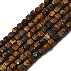 Natürlichen Tigerauge Perlen Stränge&nbsp;LS-G-B107-B02-02A