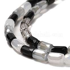 Abalorios de vidrio electroplate hebras&nbsp;EGLA-D030-08B