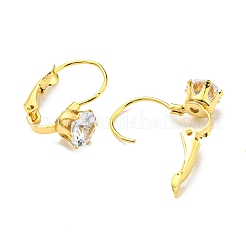 12 Paar Brisur-Ohrringe mit Kristall-Strass-Diamanten&nbsp;AJEW-C032-05G