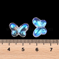 Perles de verre transparentes plaquées couleur ab&nbsp;GLAA-Z020-01