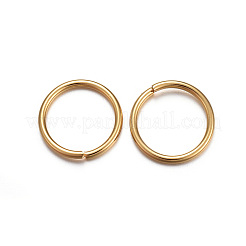 Anelli di congiunzione aperti in acciaio inossidabile 304&nbsp;LS-STAS-L187-12x1.2mm-G