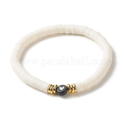 Stretch-Armbänder aus Perlen mit Herzmuster für Frauen&nbsp;BJEW-JB07158