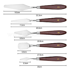 Edelstahl-Palettenmesser-Set&nbsp;DRAW-PW0001-194