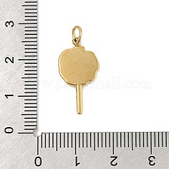 Pendentifs en acier inoxydable 304 émaillés&nbsp;LS-STAS-U044-02A-G