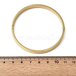 201 schlichte Armreifen aus Edelstahl&nbsp;BJEW-Z151-01G-01