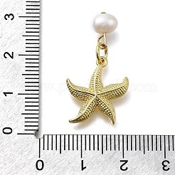 Messing Anhänger & Charms&nbsp;KK-B132-02G-02