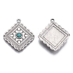Aluminium Anhänger & Charms&nbsp;PALLOY-R113-17TAS-NR