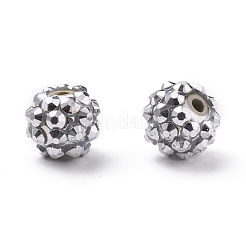 Perline in resina strass chunky&nbsp;X-RESI-M019-27
