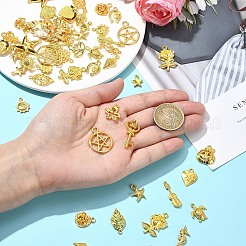 60 pièces 20 styles pendentifs en alliage de style tibétain&nbsp;FIND-YW0004-77