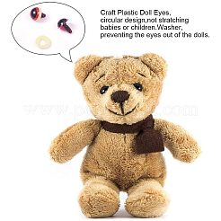Handwerk Plastik Puppe Augen&nbsp;DIY-PH0019-90
