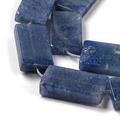 Gefärbte und erhitzte natürliche blaue Aventurinperlenstränge&nbsp;G-M420-G08-01