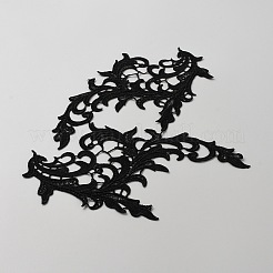 Applicazioni in pizzo fiore ricamo poliestere&nbsp;DIY-WH0530-41