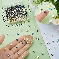 360 Stück undurchsichtige Glasperlen in 12 Stilen&nbsp;SEED-CN0001-31