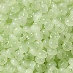 Perles de rocaille en verre de couleurs transparentes&nbsp;SEED-P007-01A-02
