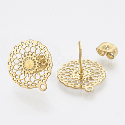 Ohrstecker-Beschläge aus Edelstahl 304&nbsp;X-STAS-S079-32A