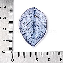 Pendentifs en forme de feuille en résine époxy&nbsp;RESI-T057-90