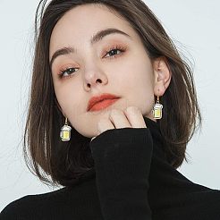 Fabrication de boucles d'oreilles DIY&nbsp;DIY-FH0003-10