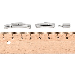 Anlaufgeschützte Bajonettverschlüsse aus chirurgischem Edelstahl 316&nbsp;X-STAS-I013-3mm