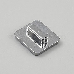 Charms de la diapositiva de aleación cabochon bases&nbsp;FIND-WH20031-11A-P