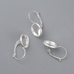 Configuración de pendientes con cierre de palanca de acero inoxidable 304&nbsp;STAS-F191-03S-8mm
