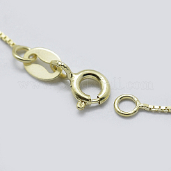 Colliers avec chaîne en 925 argent sterling&nbsp;STER-F039-40cm-03G