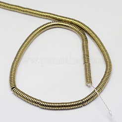 Chapelets de perles en hématite synthétique sans magnétiques&nbsp;G-J164A-2mm-07