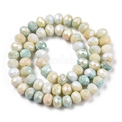 Fili di perline di vetro tinte effetto ombré&nbsp;LS-GLAA-C023-02-B02