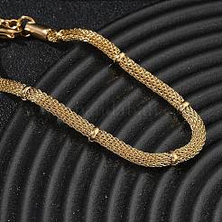 3 mm runde Mesh-Armbänder aus Edelstahl 304&nbsp;SA-CBA2696-17G