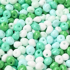 6/0 perles de rocaille en verre avec peinture à cuisson opaque&nbsp;SEED-M012-02A-27