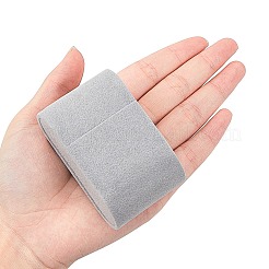 Espositori per orologi e gioielli in tessuto floccato&nbsp;BDIS-WH0004-02A