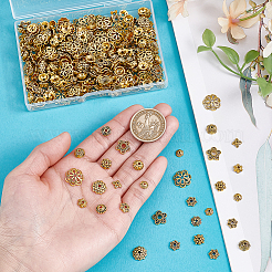 360 ensemble de 12 capuchons de perles en alliage&nbsp;FIND-ME0001-40