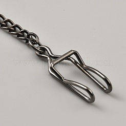Chaîne de montre de poche à clip en alliage&nbsp;FIND-WH0018-22B