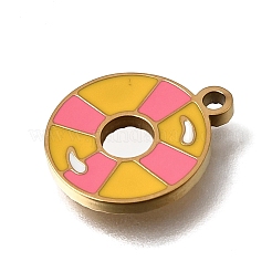304 Edelstahl-Emaille-Anhänger&nbsp;SA-CBAA2E4-01D-G