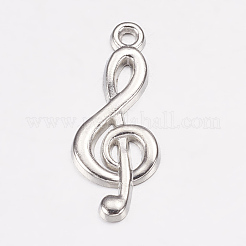 De style tibétain pendentifs clef triple&nbsp;TIBEP-R315-AS-LF
