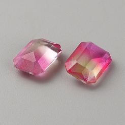 130 Stück transparente Harz-Cabochons mit Farbverlauf&nbsp;RESI-TAC0018-30F