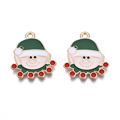 Weihnachten Legierung Emaille Anhänger&nbsp;ENAM-Q442-51