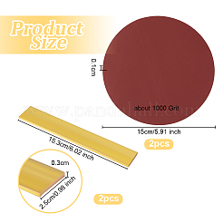 2 pièce de feuilles de laiton&nbsp;DIY-OC0013-55B