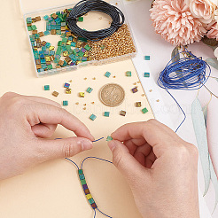 DIY-Armband-Bastelset aus Glasperlen&nbsp;DIY-AR0003-82