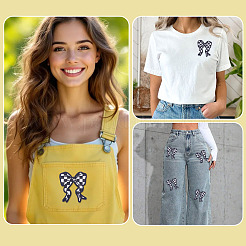 8 pièce de patchs pour vêtements en polyester&nbsp;DIY-TA0015-30A
